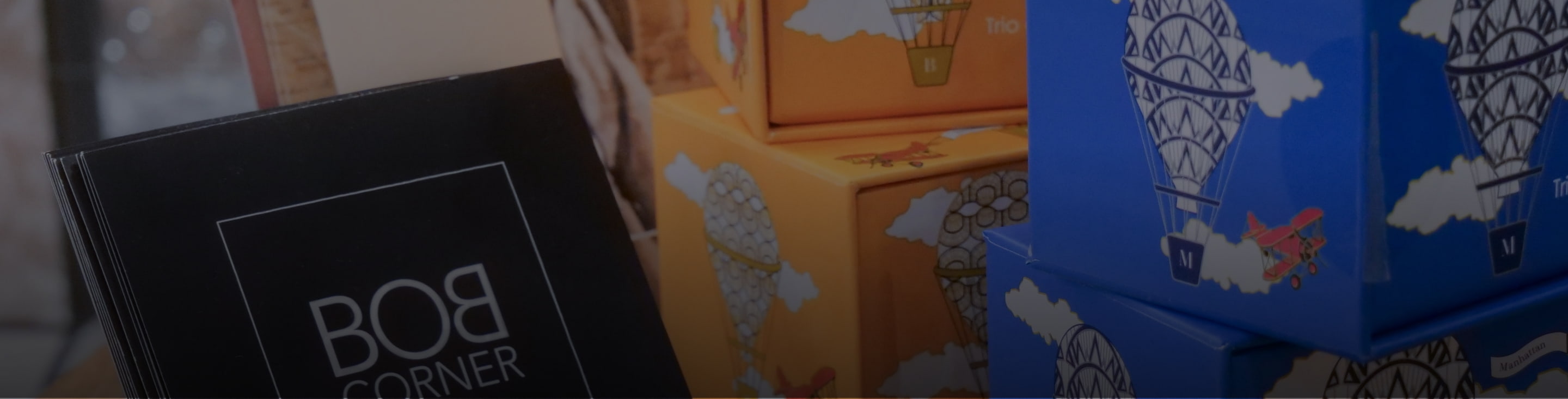 Image de fond esthétique – ambiance chaleureuse et moderne du concept store Bob Corner dédié à la décoration design