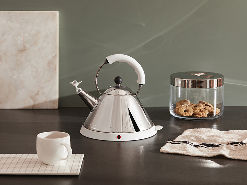 Bouilloire Electrique Oisillon MG32 Noire – ALESSI