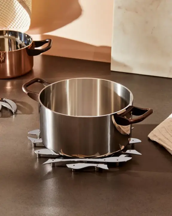 Dessous-de-plat extensible design Pescher – Alessi