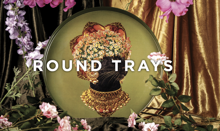 Plateau Rond Curiosito 33 cm – GANGZAÏ