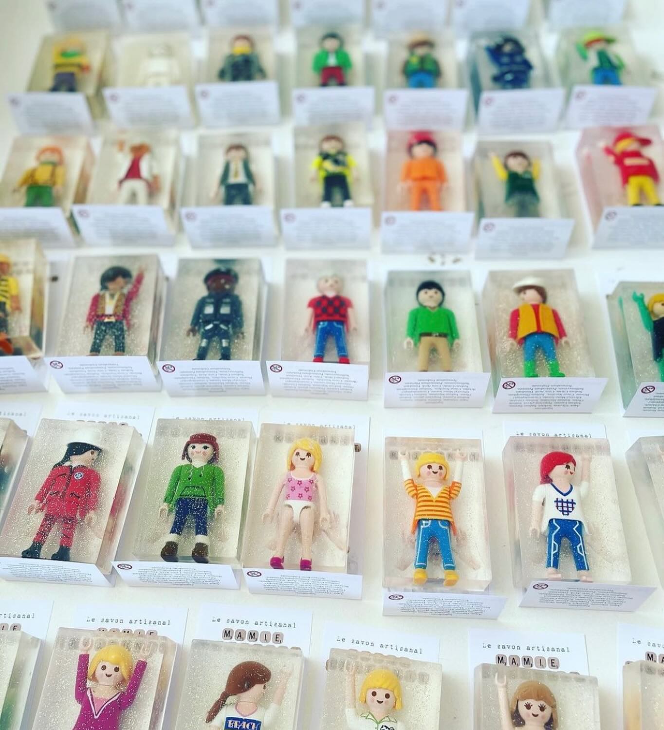 Mamie Rajeunit – Savon Playmobil