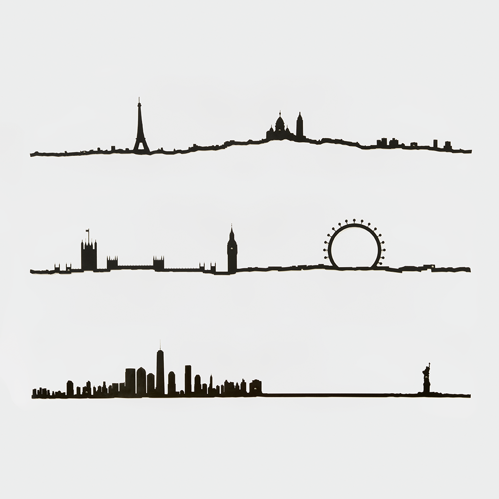 Silhouettes Décoratives – THE LINE