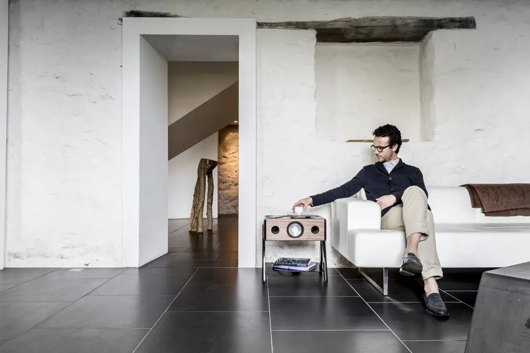 Enceinte Cube Woody &#8211; La Boite Concept