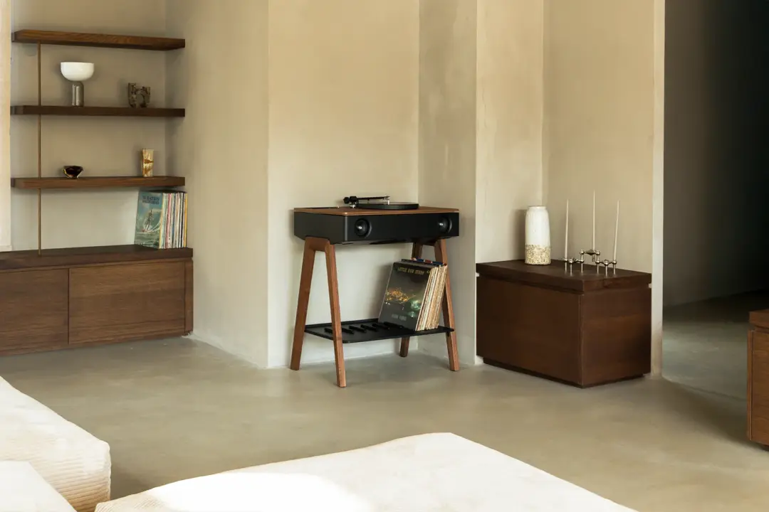 Enceinte LX Platine Noyer &#8211; La Boite Concept