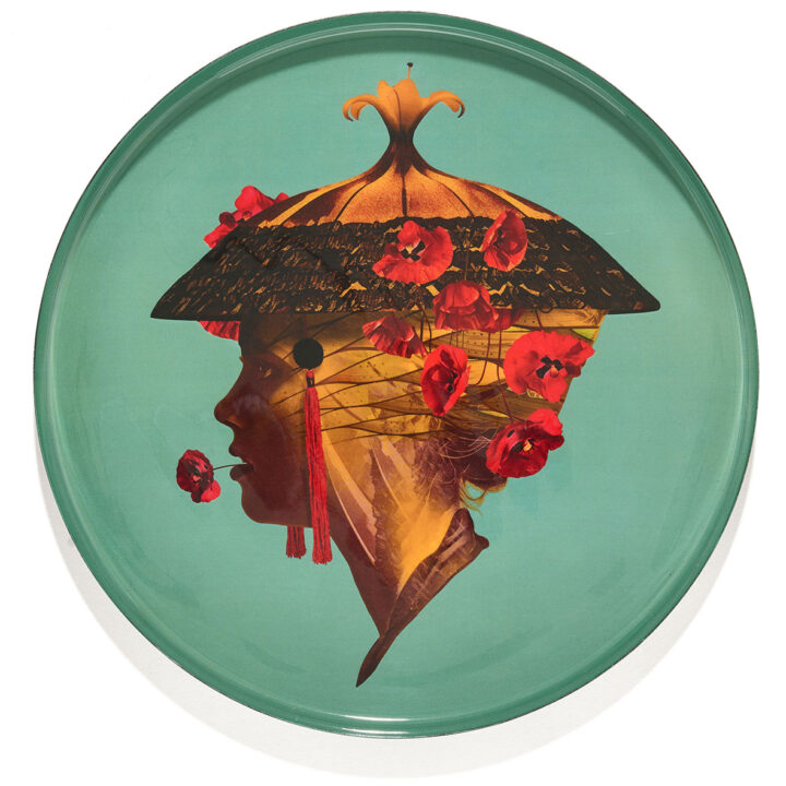 Plateau Rond Curiosito 33 cm – GANGZAÏ