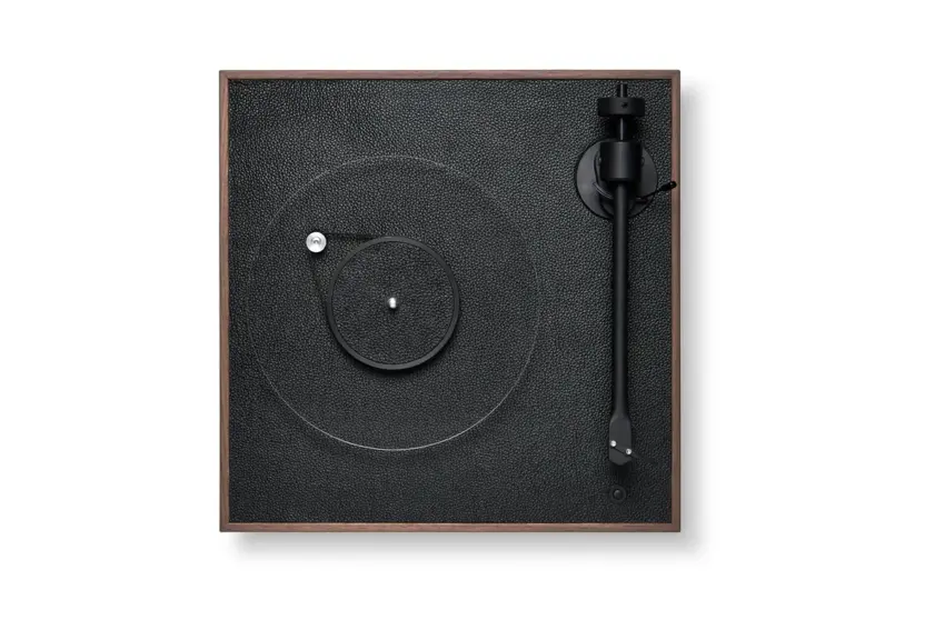Enceinte Platine Vinyle Square CC Noyer – La Boite Concept