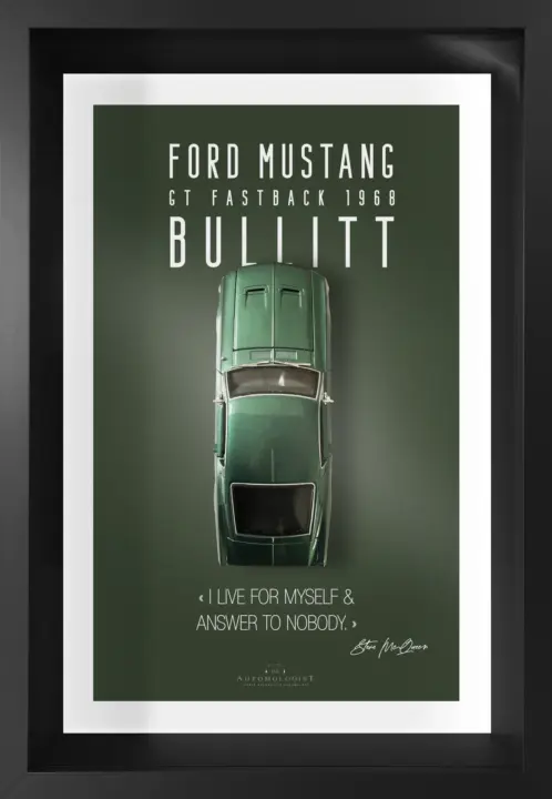 Ford Mustang Fastback – 40×60 – The Automologist