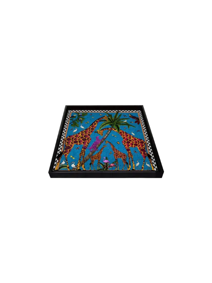 Tray Giraffe Blue 16cm &#8211; Ortigia Sicilia