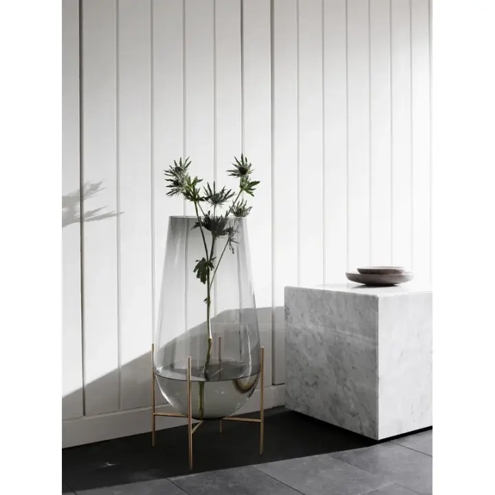 Vase Echasse Gris L – Audo