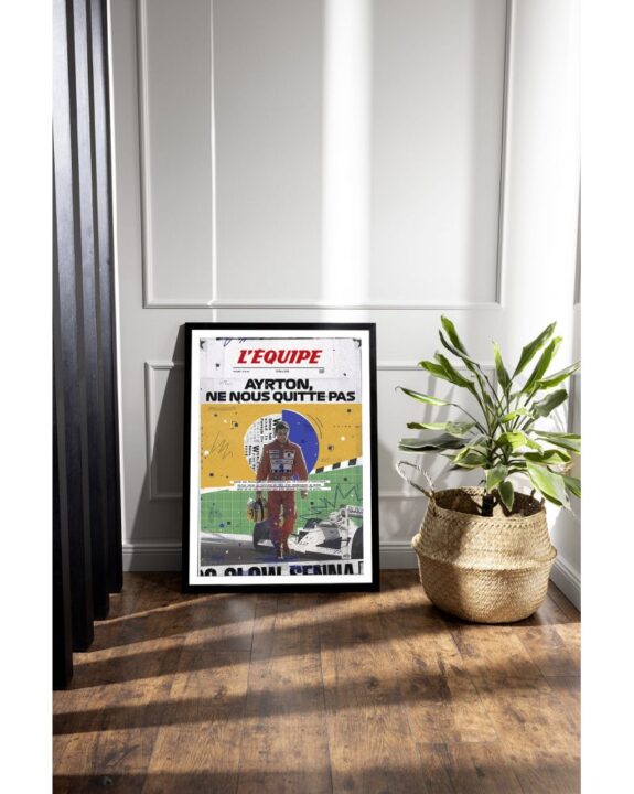 Affiche L’Equipe Ayrton – Kubbick (Plakat)