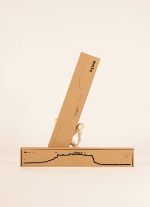 Athènes 50 cm Noir &#8211; The Line