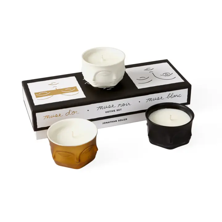 Bougies Muse Votive Set – Jonathan Adler