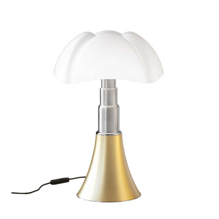 Lampe Pipistrello Laiton Satiné LED – Martinelli Luce