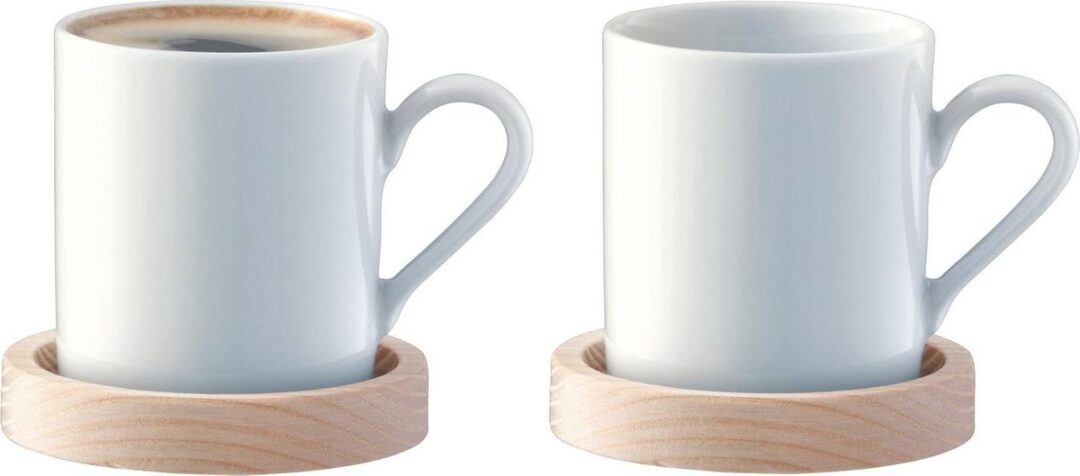 Tasses Expresso avec soucoupe X2 CIRCLE – LSA