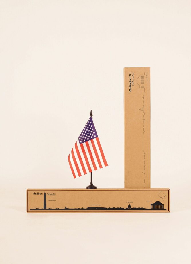 Washington DC 50 cm Noir &#8211; The Line