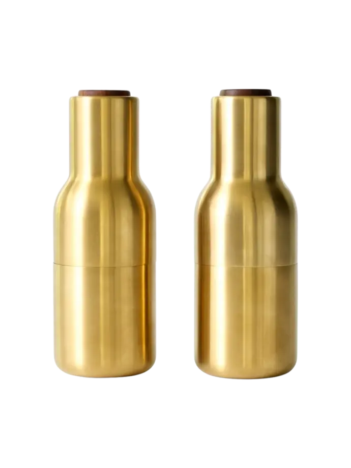 Bottle Grinder Doré 2 Pcs &#8211; Audo Copenhagen