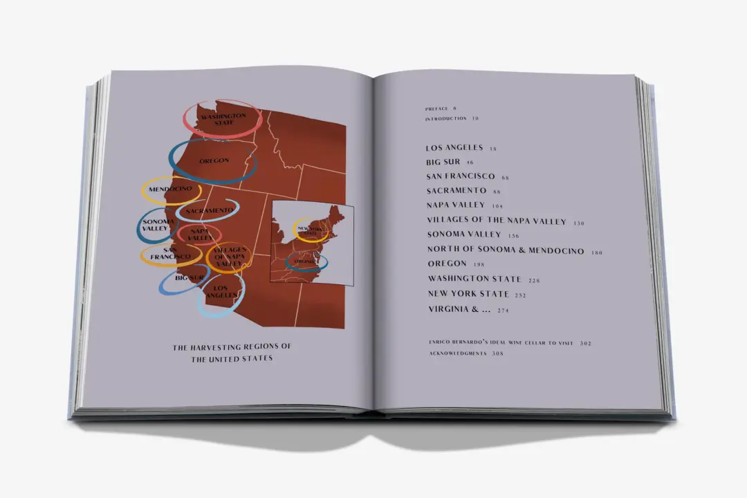 ASSOULINE  Wine &#038; Travel United States of America