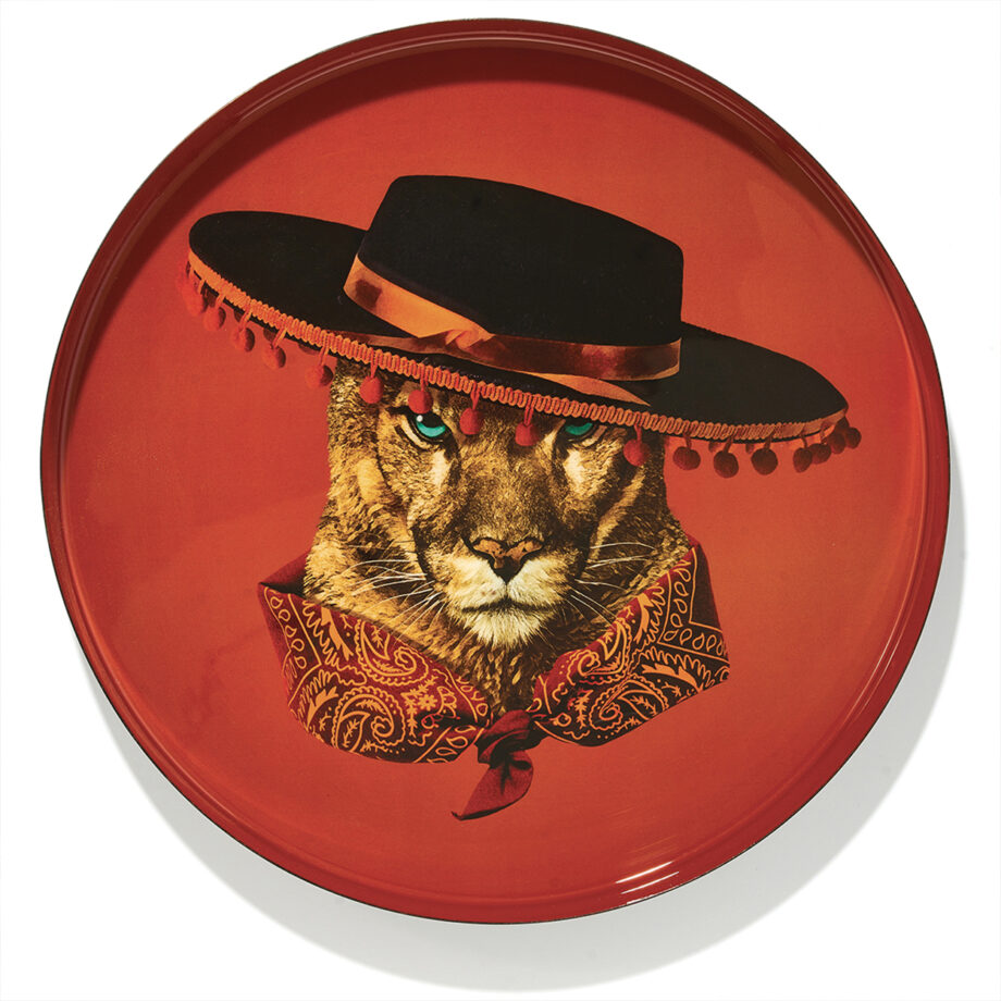 Plateau Rond Curiosito 33 cm &#8211; GANGZAÏ