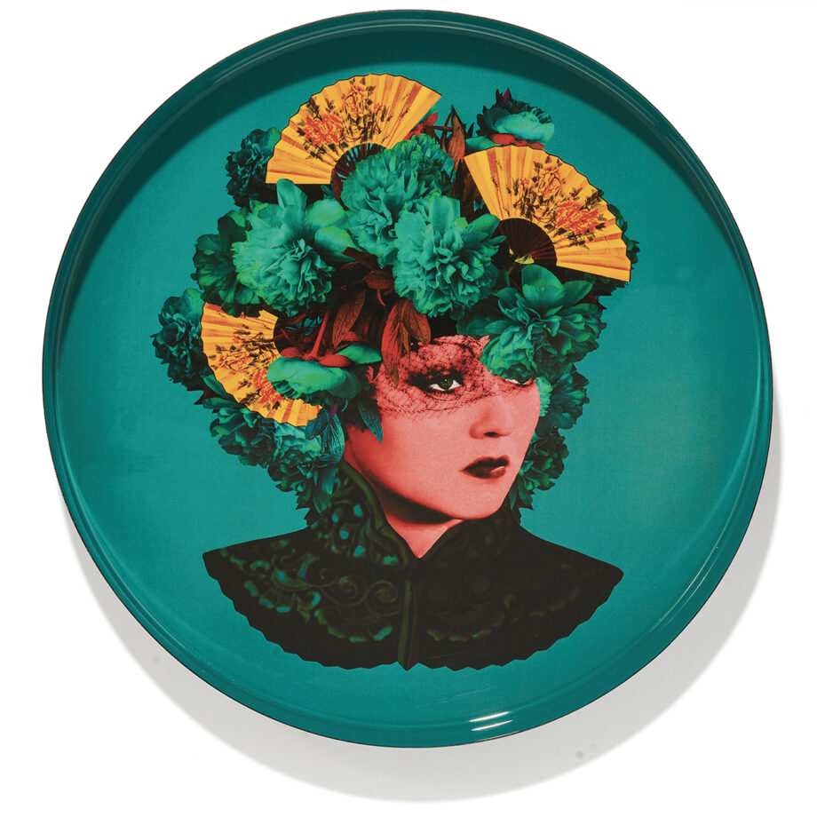 Plateau Rond Curiosito 33 cm &#8211; GANGZAÏ