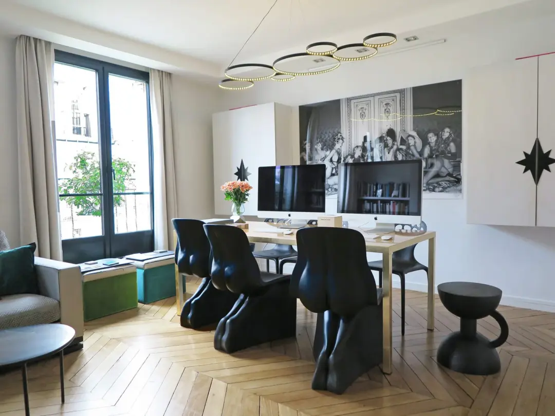 Suspension Ultra 8 Blanche &#8211; Le Deun Luminaires