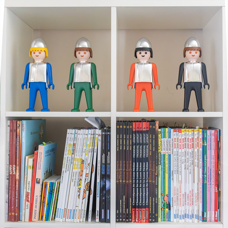 Leblon Delienne &#8211; Playmobil Chevalier Vert Small