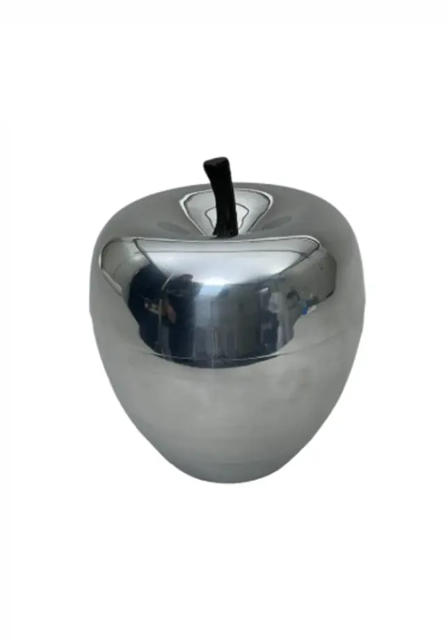 Seau à Glace Pomme Silver (MM) &#8211; Bazardeluxe