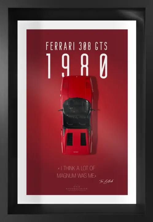 Ferrari 308 GTS – 40×60 – The Automologist