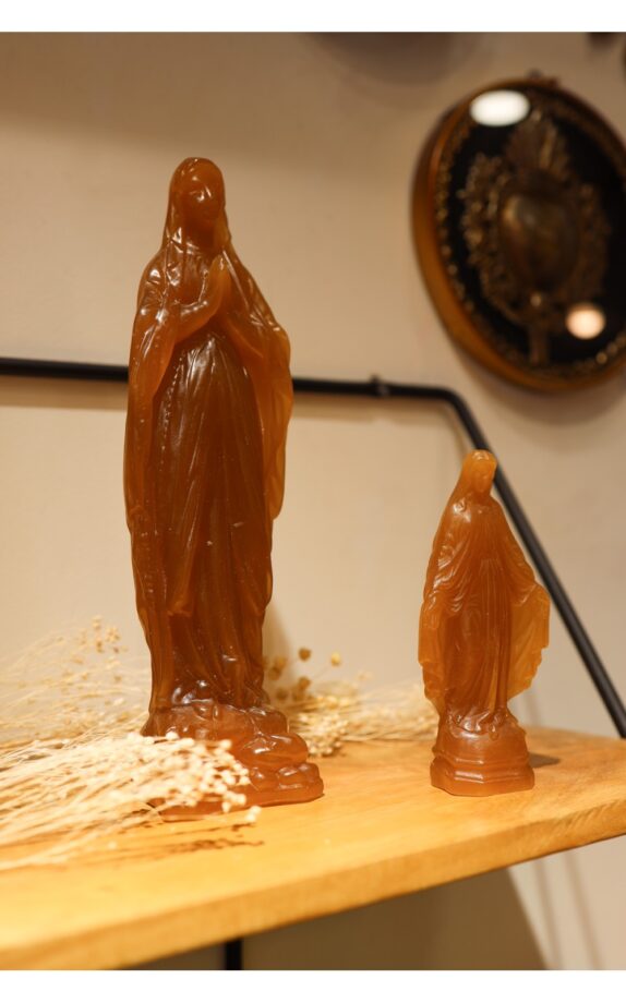 Vierge Notre Dame 30 cm &#8211; Ciergerie des Prémontrés