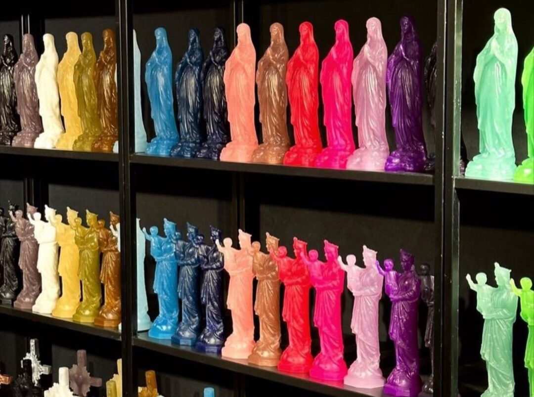 Vierge Notre Dame 30 cm &#8211; Ciergerie des Prémontrés