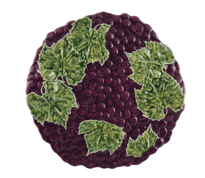 Bordallo Pinheiro &#8211; Plat à Fromage Grappes