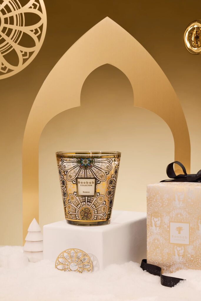 Bougie Rosace Baobab Collection, incontournables pièces design chez soi hiver Bob Corner