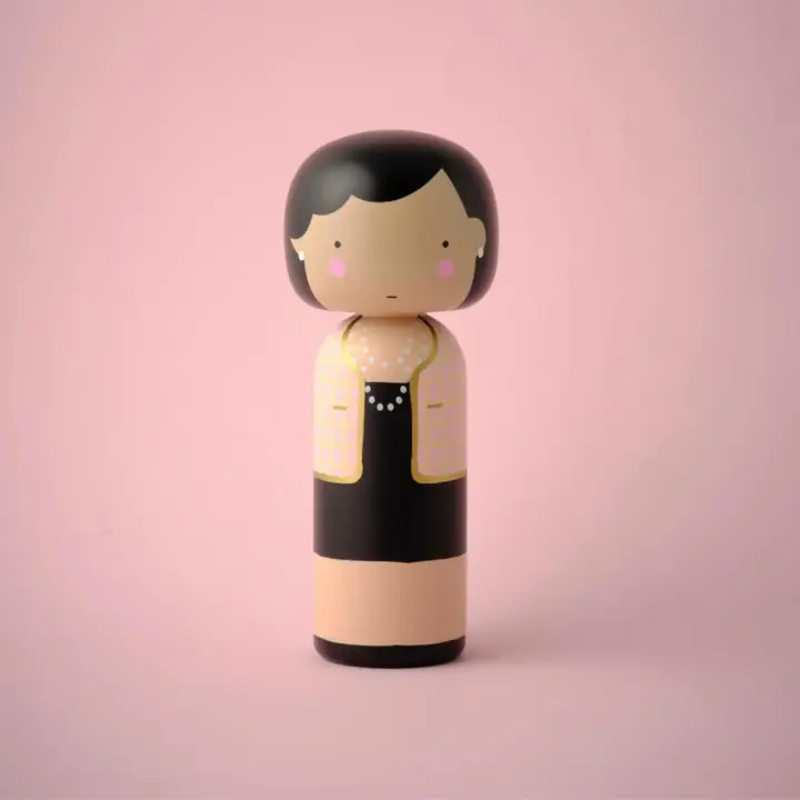 Kokeshi Coco en Rose &#8211; Lucie  Kaas