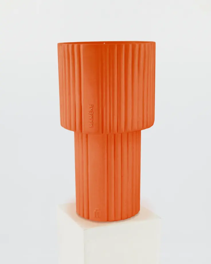 MAMENE Lampe Orange Corail Simone