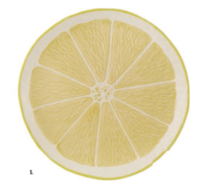 Assiette de Présentation Citron- Bordallo Pinheiro