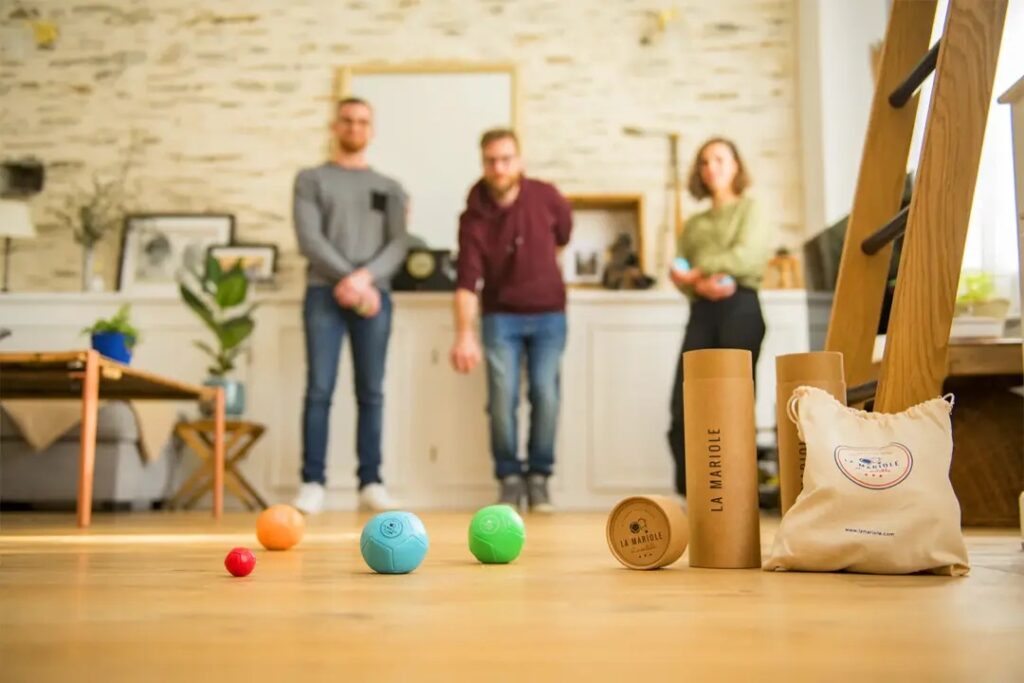 boules pétanque La Mariole, idées cadeaux Noël design