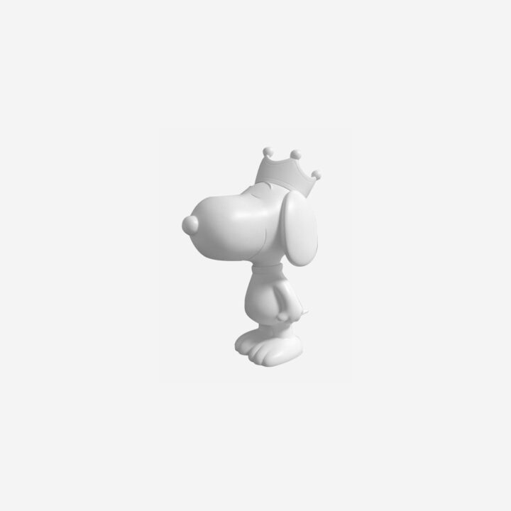 Snoopy Roi XS Blanc &#8211; Leblon Delienne