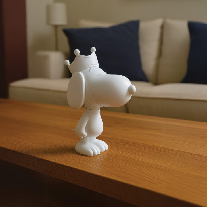 Snoopy Roi XS Blanc &#8211; Leblon Delienne