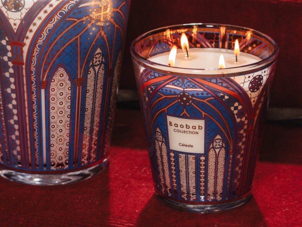 bougies Céleste Baobab Collection, idées cadeaux Noël design