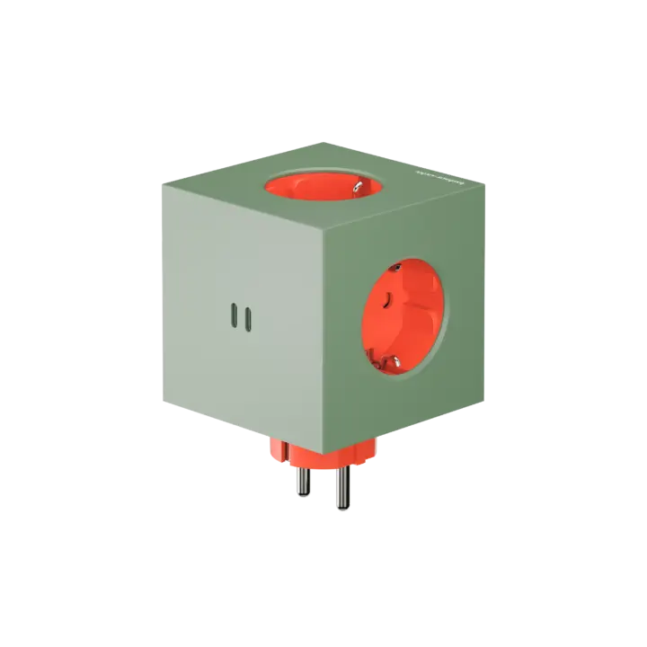 Multiprise Square 2 Bauhaus – AVOLT