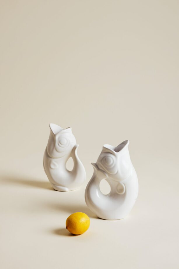 Carafe Glouglou Blanc Mat – Charolles 1844