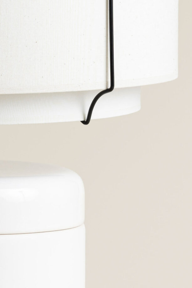 Lampe Totem Blanc – Charolles 1844