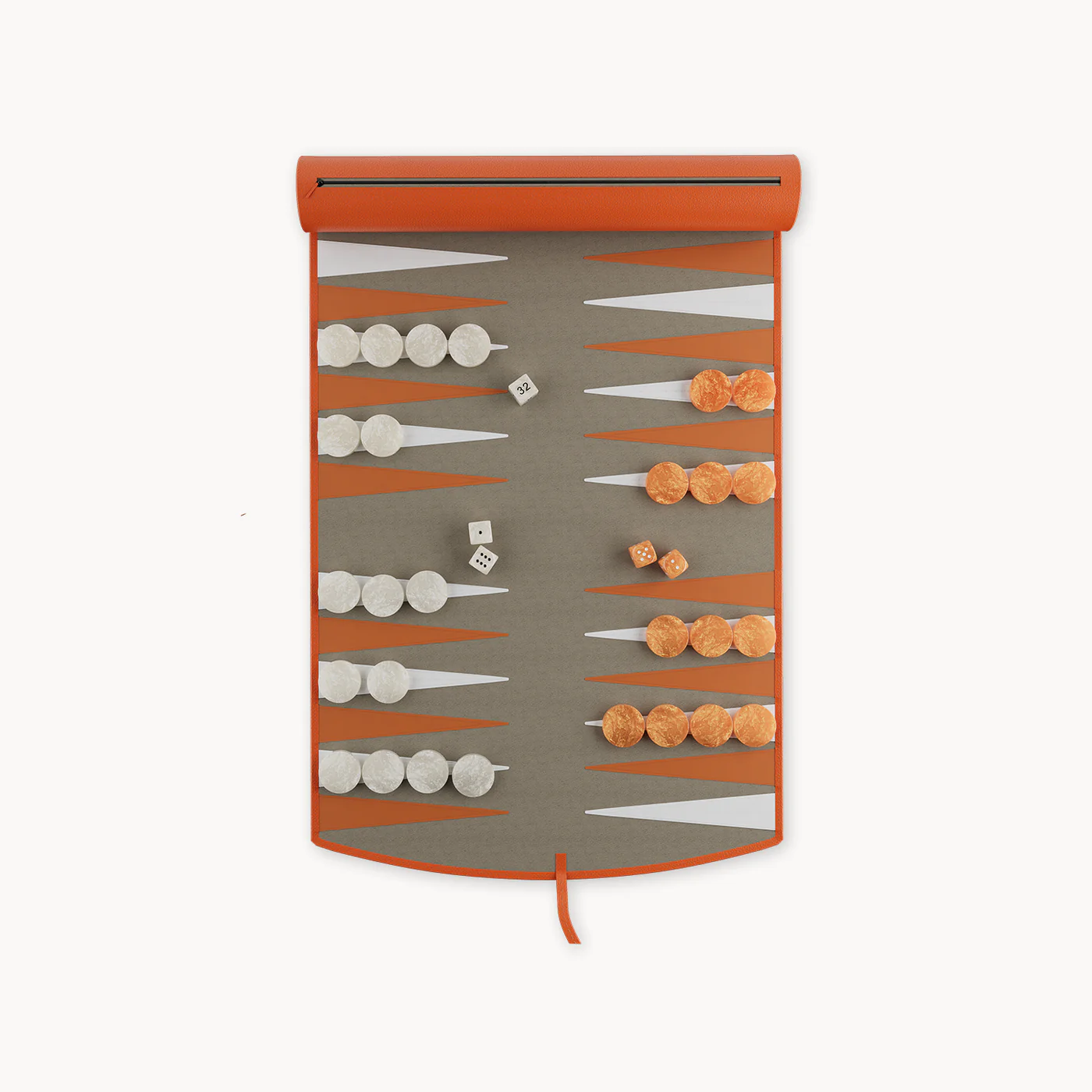 Backgammon de Voyage Deep Amber – MB Heritage