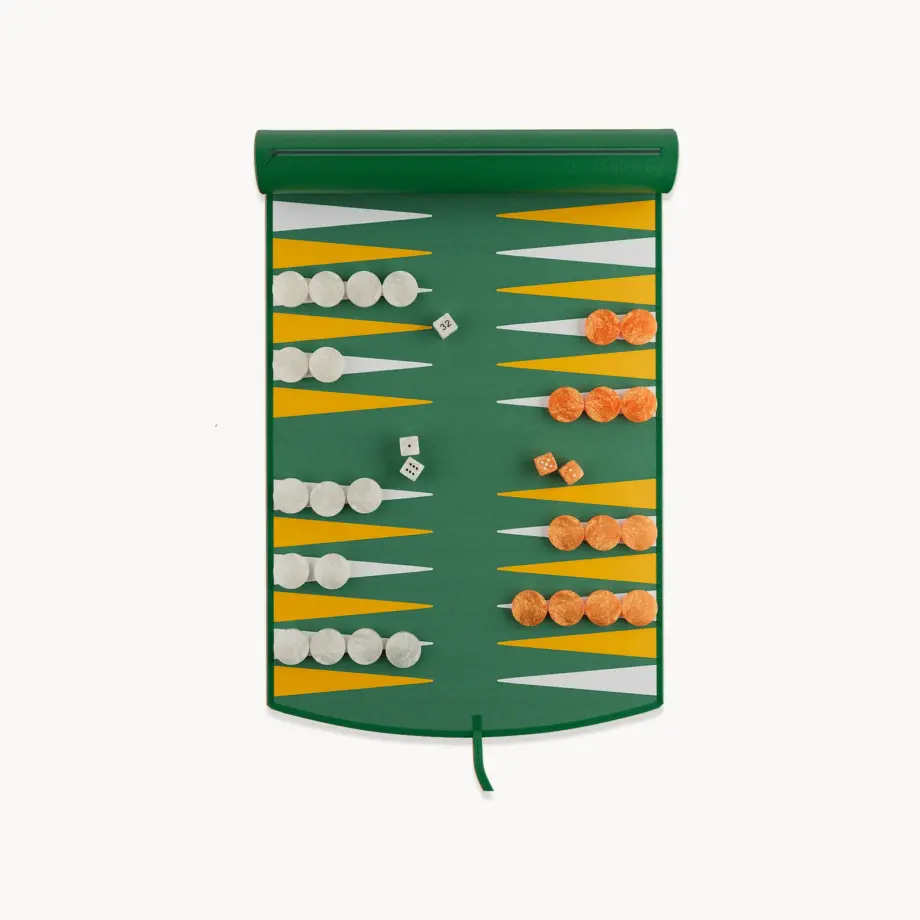 Backgammon de Voyage Emerald – MB Heritage
