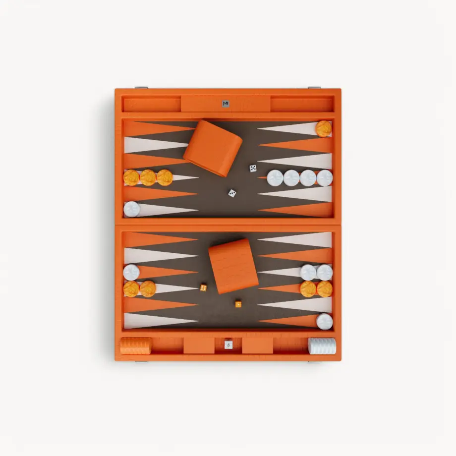 Backgammon Signature Deep Amber – MB Heritage