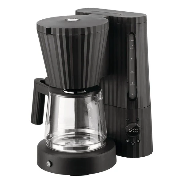 Cafetière filtre Plissé Noire – Alessi