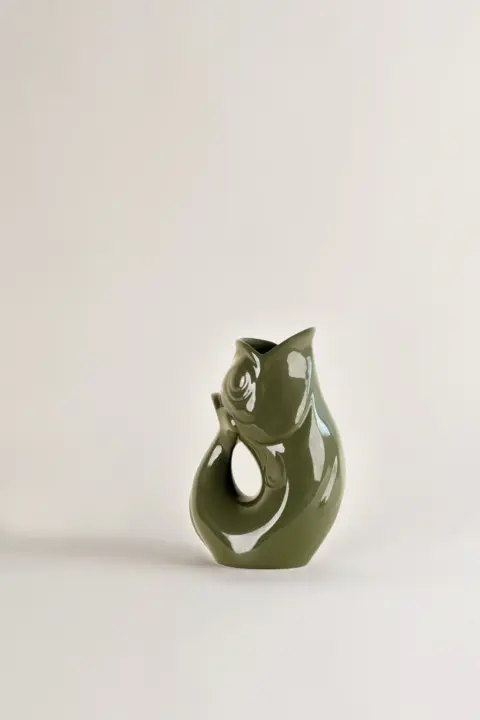 Carafe Glouglou Kaki Brillant – Charolles 1844