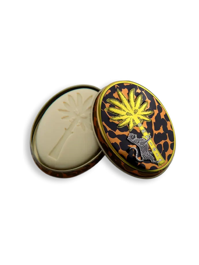 Savon Ambra Nera en Boîte Métal (25g) – Ortigia Sicilia