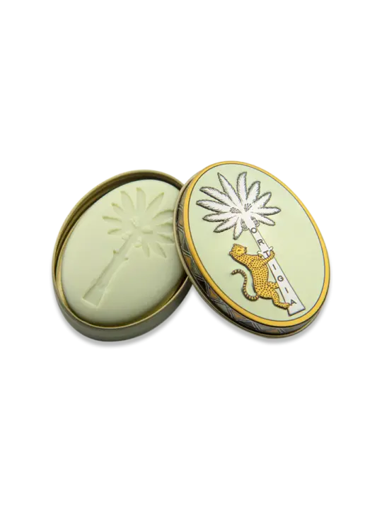 Savon Fico d&rsquo;India en Boîte Métal (25g) – Ortigia Sicilia