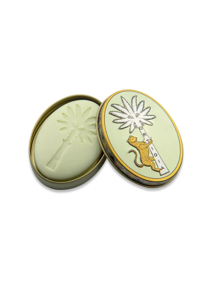 Savon Fico d&rsquo;India en Boîte Métal (25g) – Ortigia Sicilia
