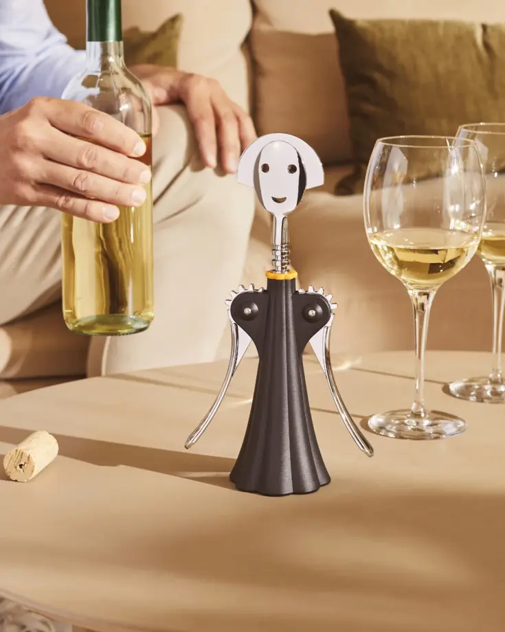 Tire-bouchon design Anna G Noir – Alessi